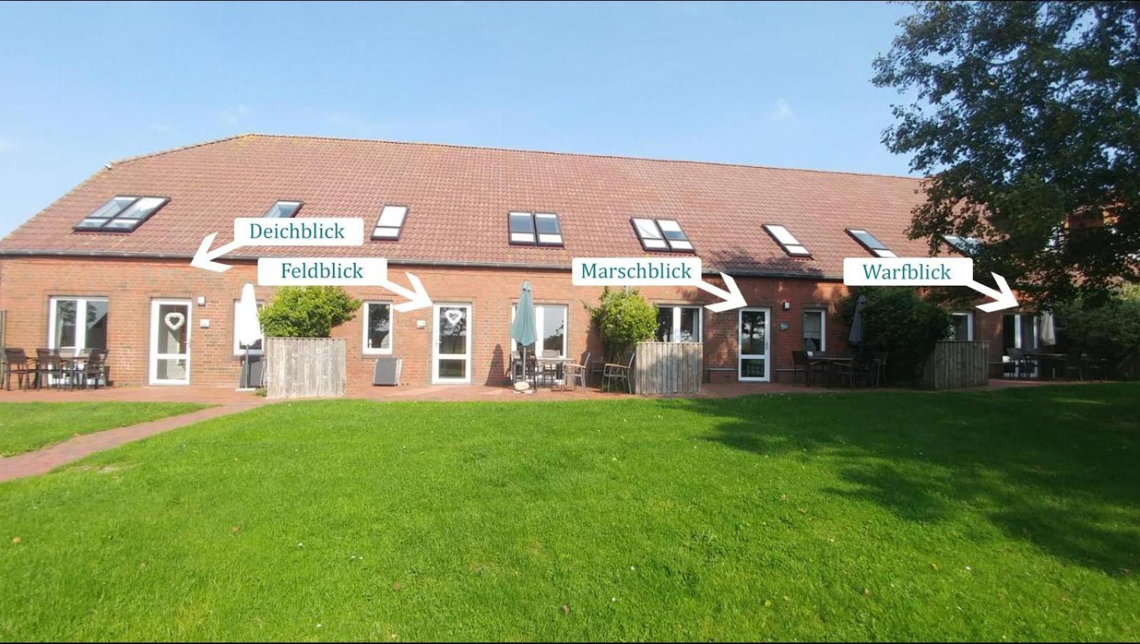 Dreschdiele - Landlust Osterwarf Norddeich  Exterior photo